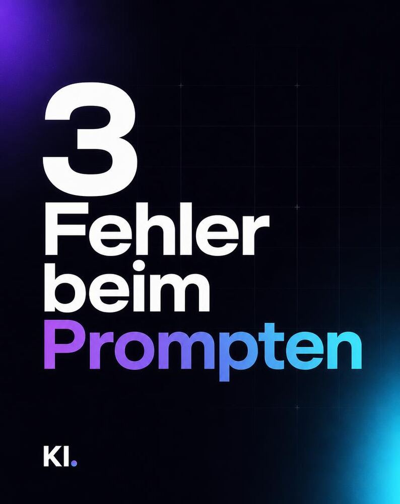 Karussell-Cover: 3 Fehler beim Prompten